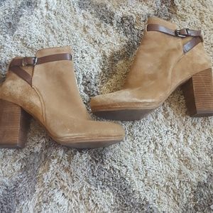 Madewell Aimee Ankle Suede Bootie Size 11